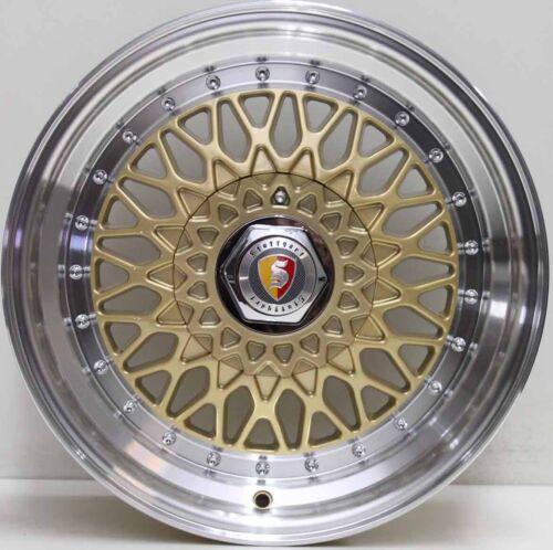 15 inch AFTERMARKET ALLOY WHEELS BBS STYLE TO SUIT BMW E21 /E30 3 SERIES